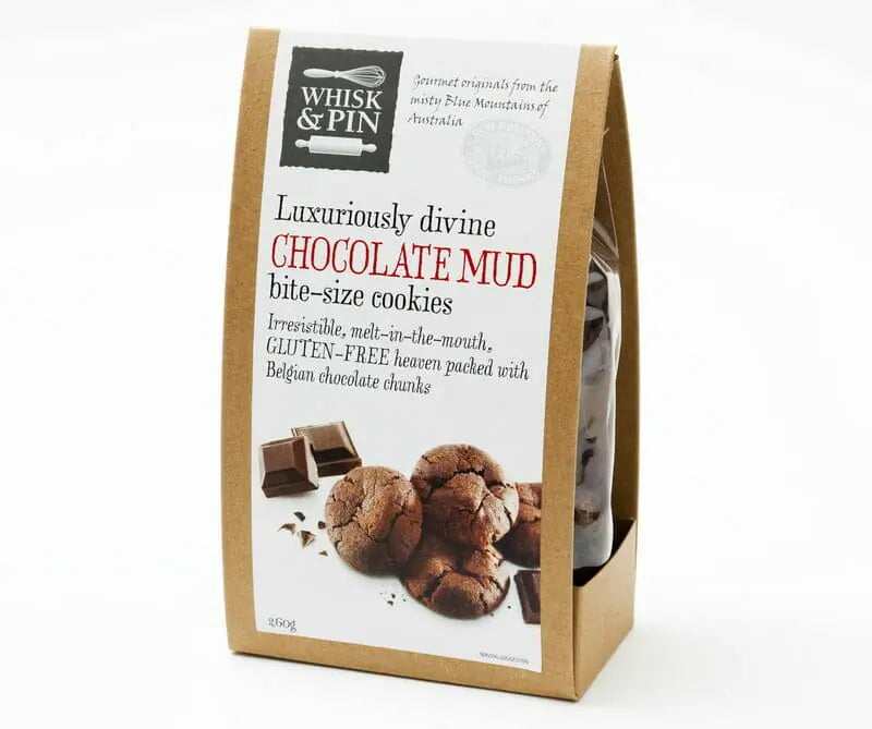 Whisk & Pin Choc Mud Bitesize Cookies 260gm