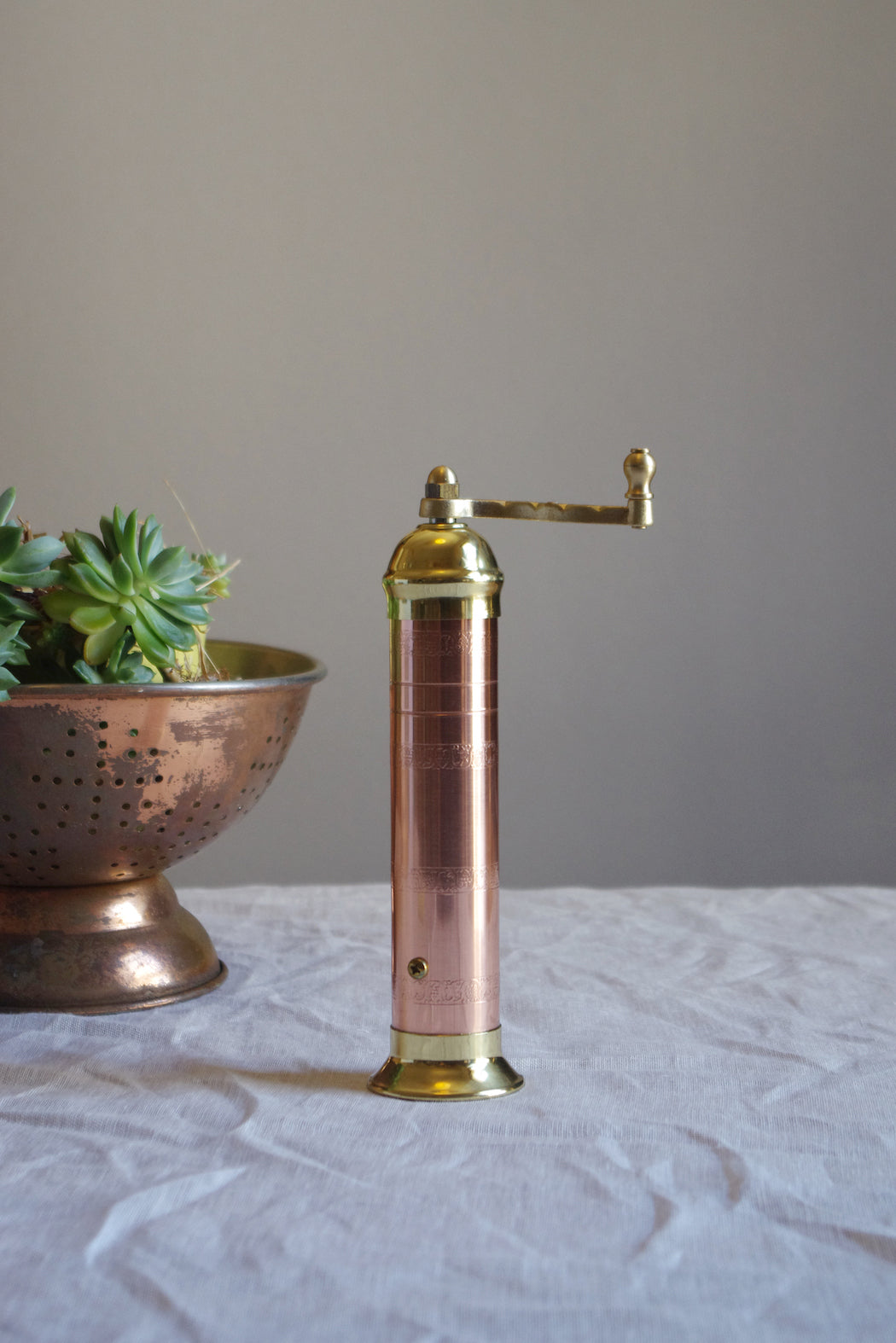 Alexander Salt Mill Copper & Brass 23cm #419