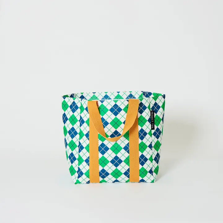 Shopper Tote: Argyle