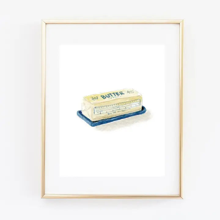 Butter Art Print