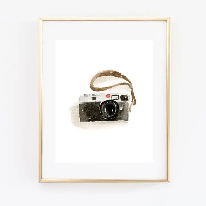 Camera Art Print