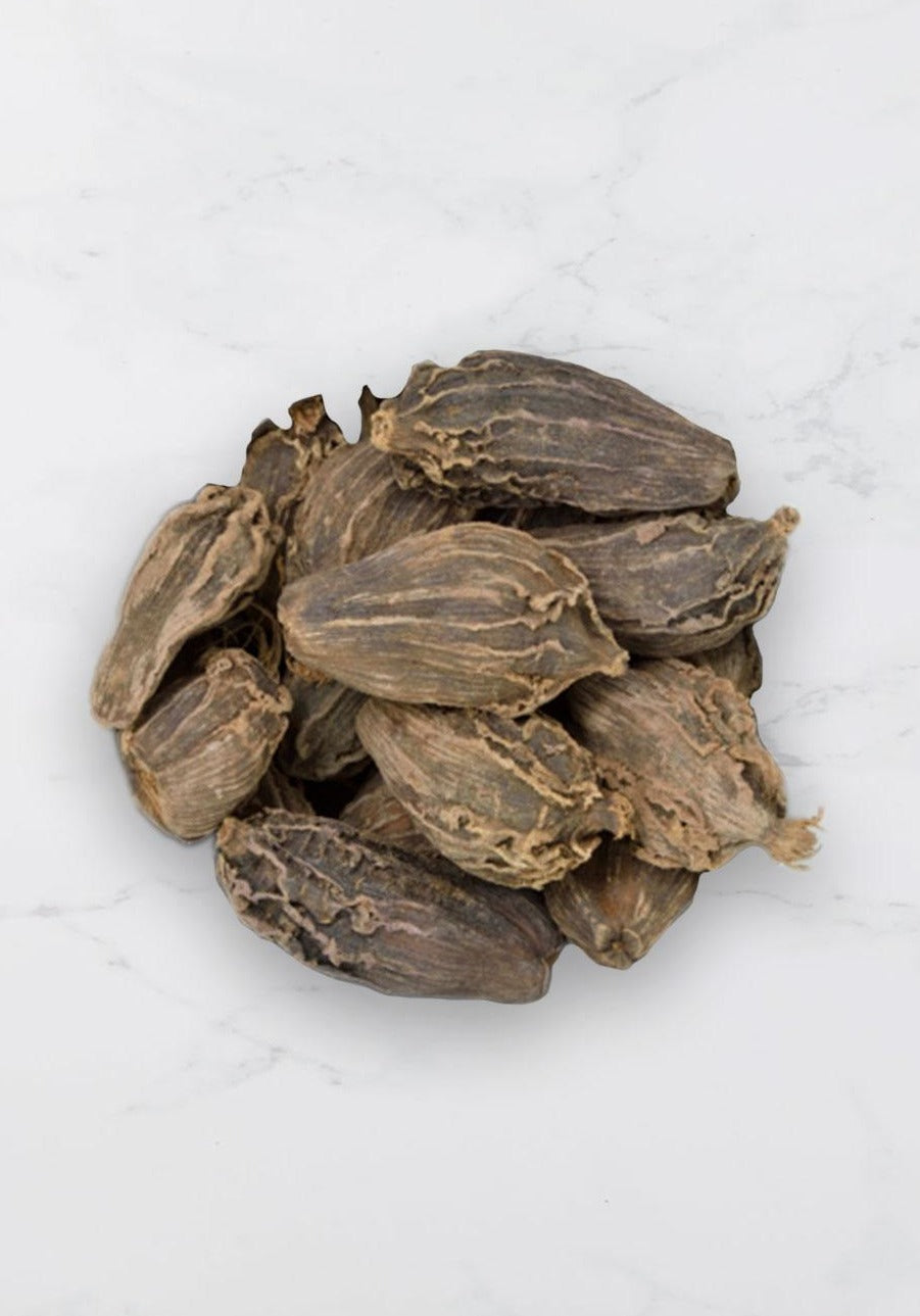 Herbies Indian Brown Cardamom Pods 20gm
