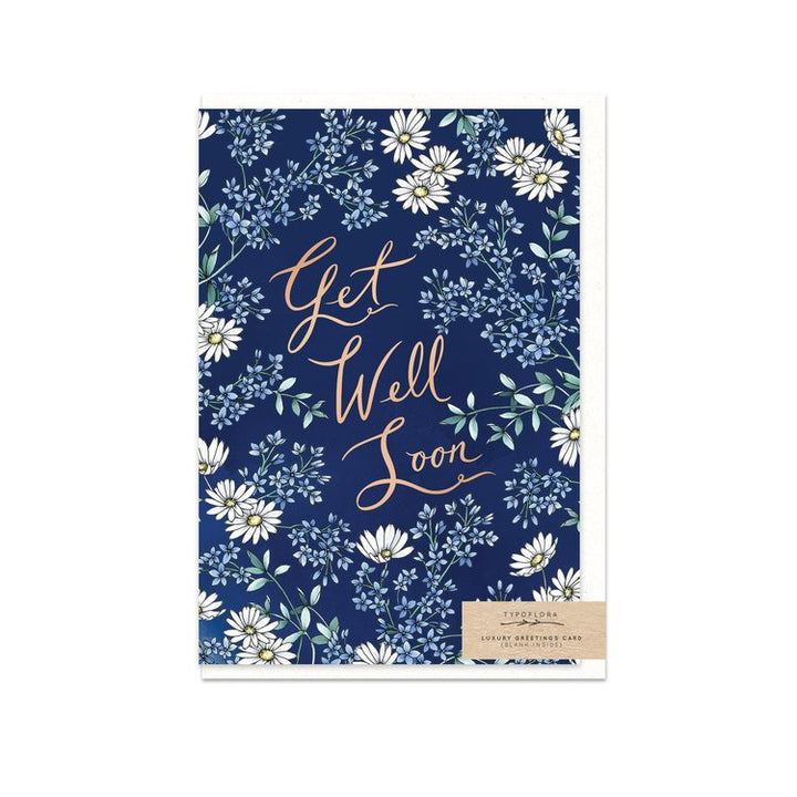 Ditsy Get Well Greeting Card