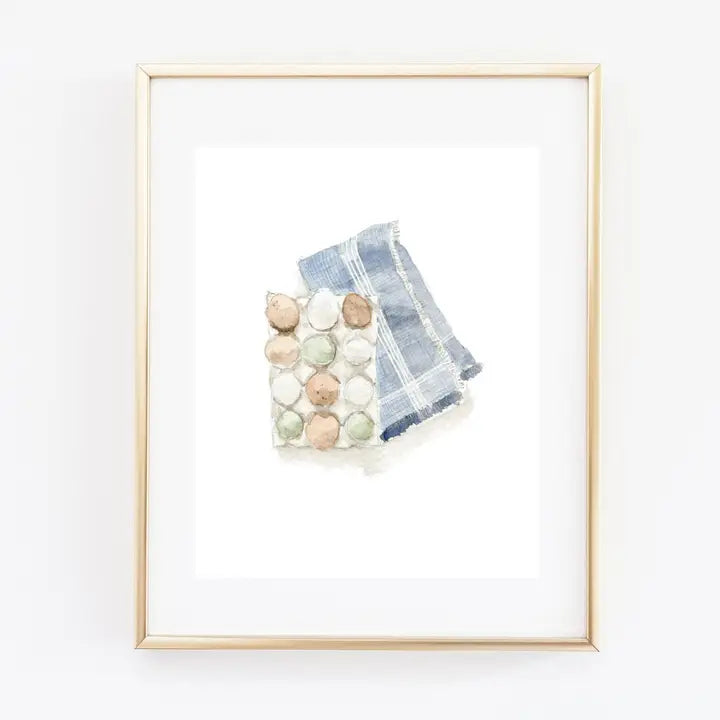 Eggs Art Print