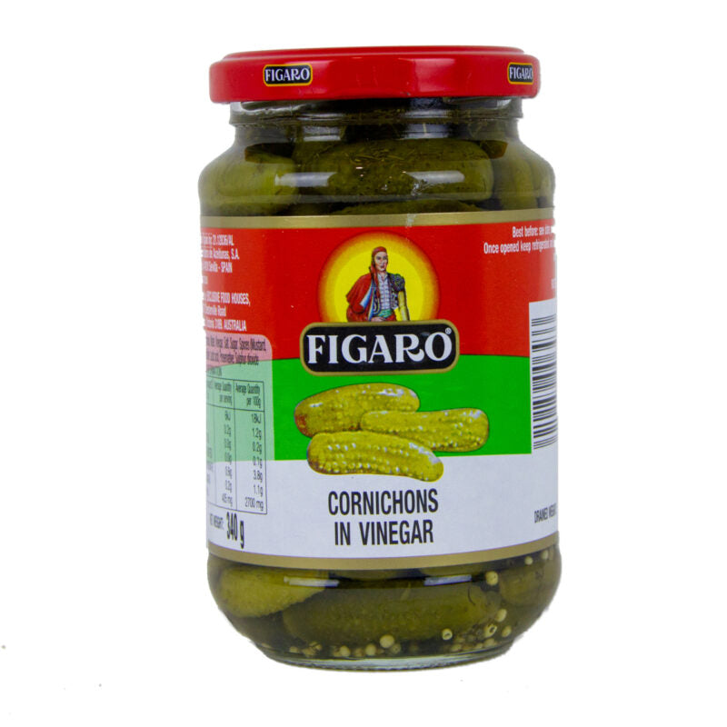 Figaro Cornichons 340gm