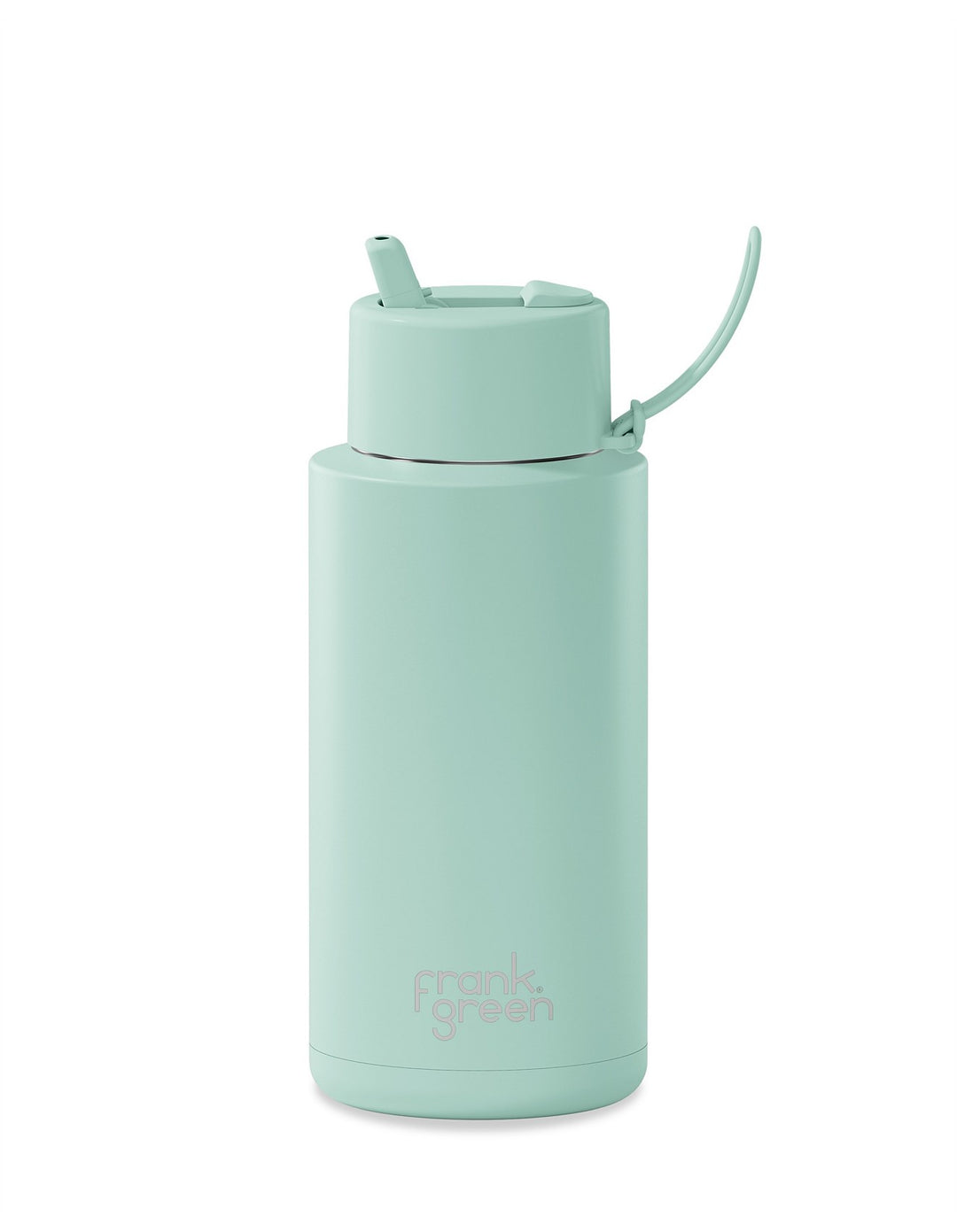 Frank Green Reusable Bottle 34oz/1L: Peppermint