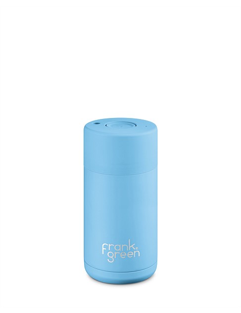 Frank Green Ceramic Reusable Cup 12oz: Sky Blue