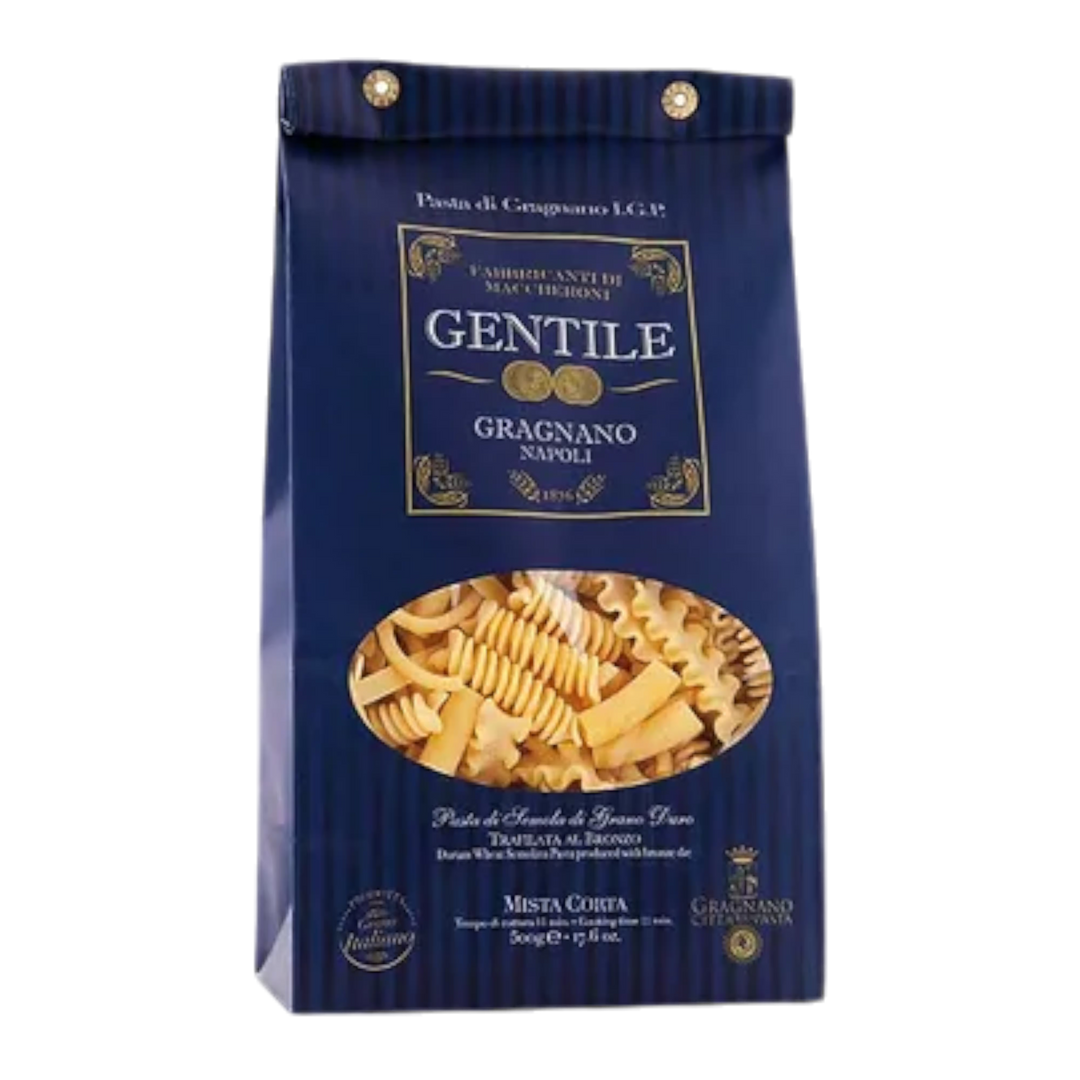Gentile Mista Corta Pasta in blue packaging