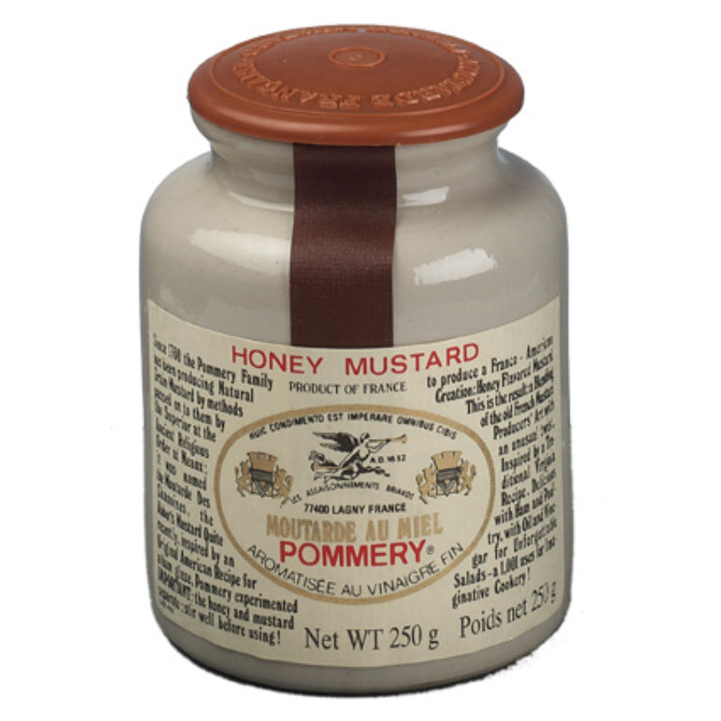 Honey Mustard in Stone Pot