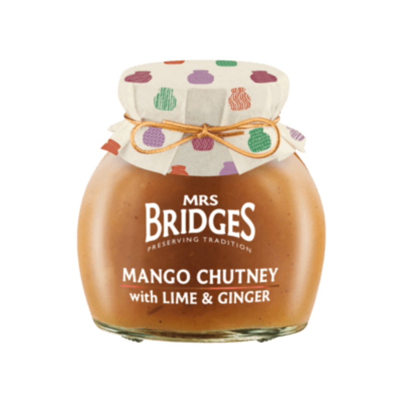 Mrs Bridges Mango Chutney with Lime & Ginger 290gm