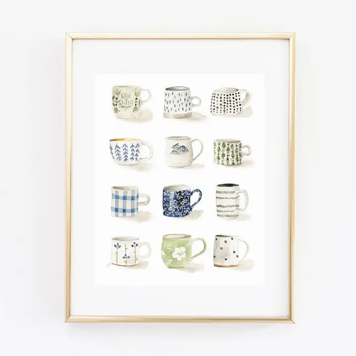 Mugs Art Print