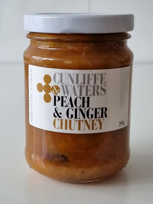 Peach & Ginger Chutney