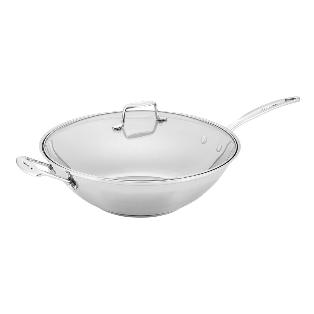 Scanpan Impact Wok with Lid 32cm