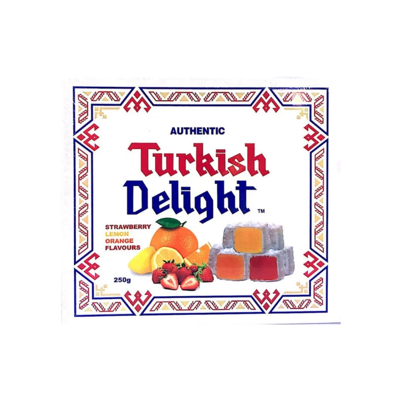 Real Turkish Delight Assorted Mix 250gm