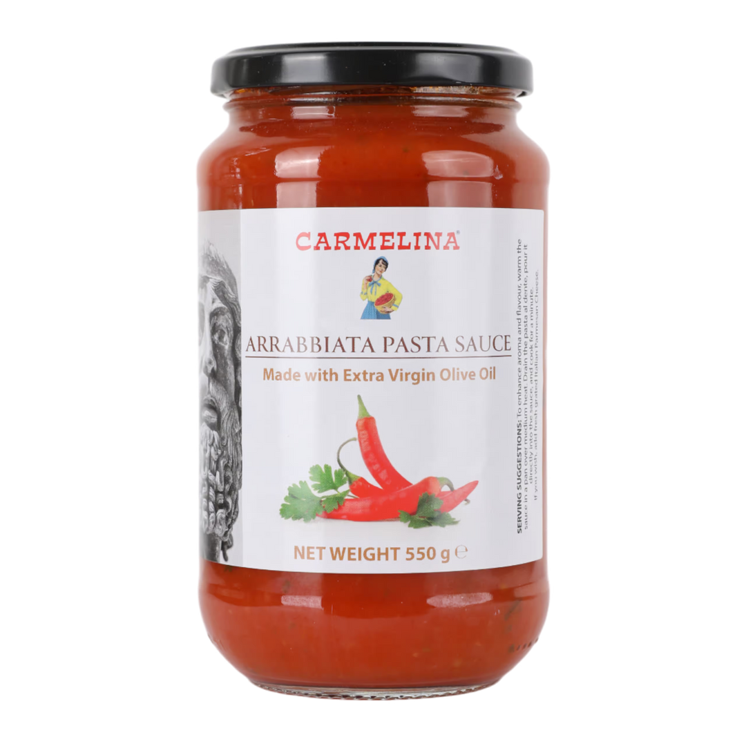 Carmelina Arrabbiata Pasta Sauce 550gm