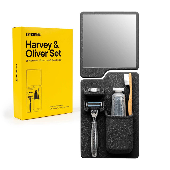 The Harvey &amp; Oliver Set: Charcoal