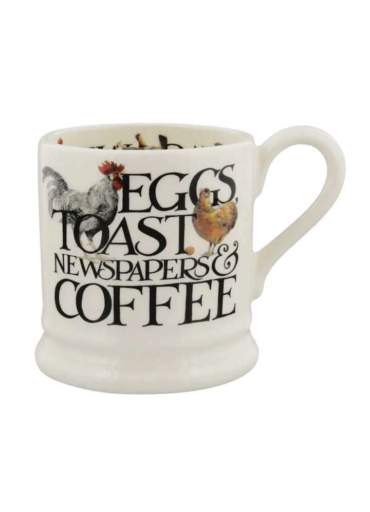 Rise &amp; Shine - Eggs &amp; Toast 1/2 Mug