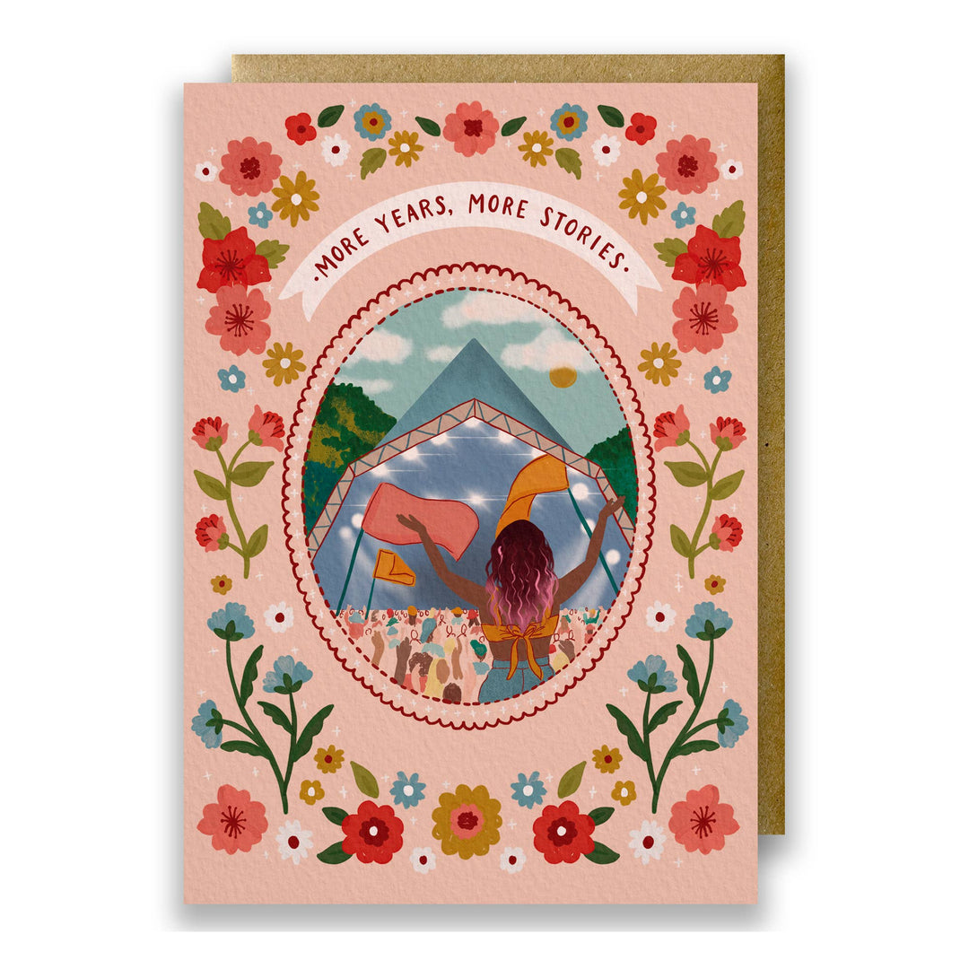 Greeting Card: More Years, More Stories