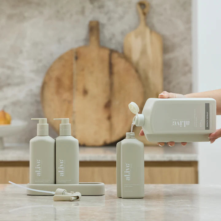 Al.ive Bench Spray Refill 1L: Lemon & Pomegranate