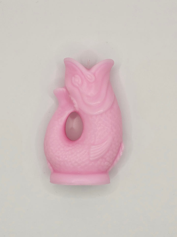 Gluggle Jug Candle: Pink