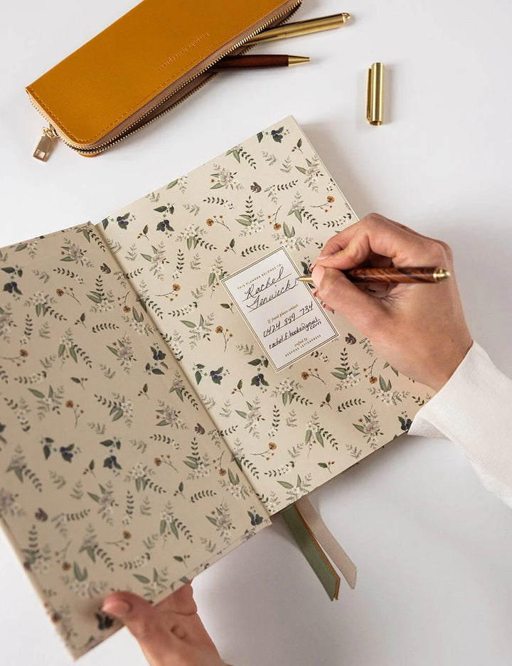 Bespoke Button Fern Desktop Linen Planner 2026