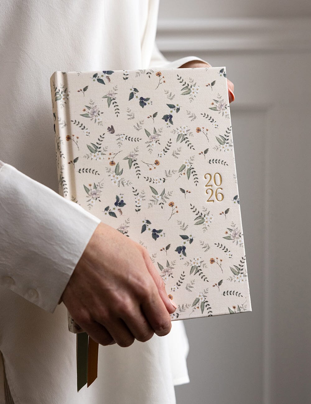 Bespoke Button Fern Desktop Linen Planner 2026