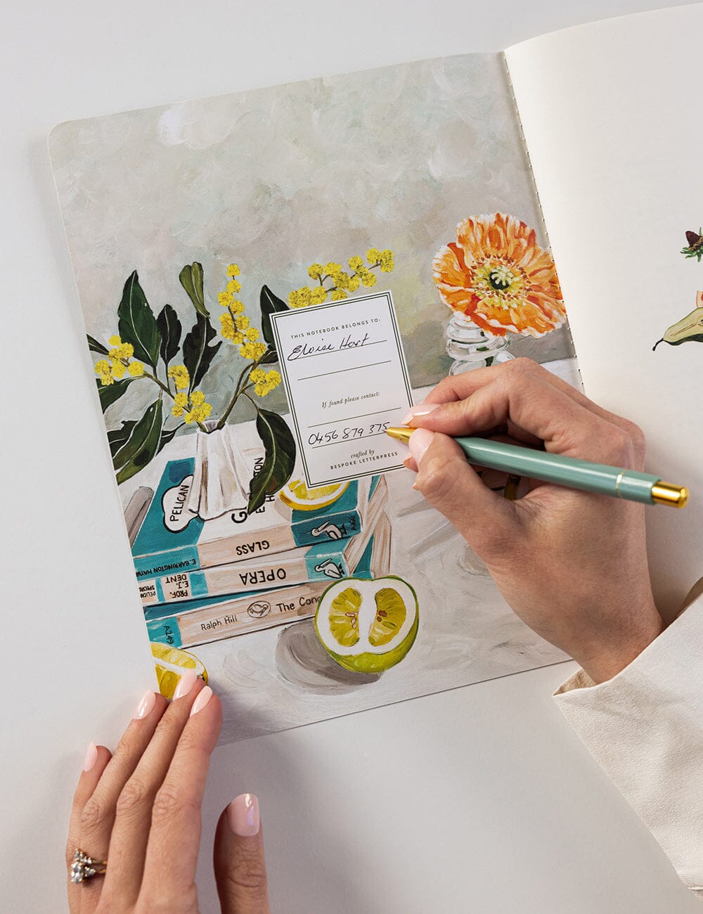Bespoke Monthly Calendar Notebook 2026