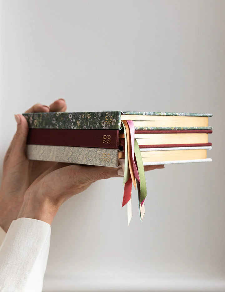 Bespoke Summer Perennials Petite Linen Planner 2026