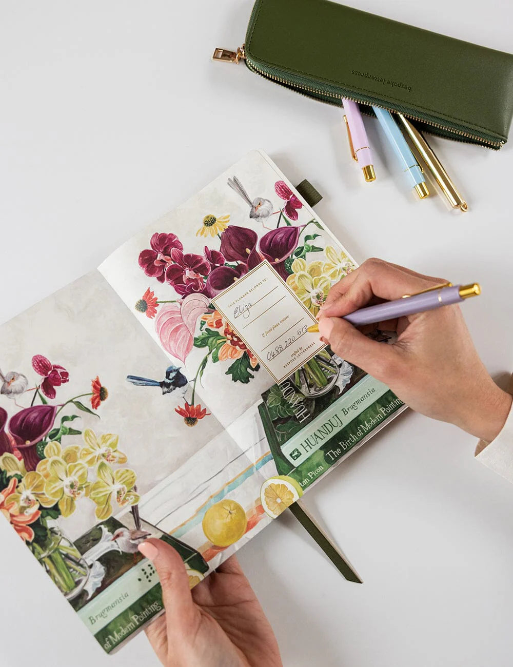 Bespoke Fairy Wren Weekly Planner Notebook 2026