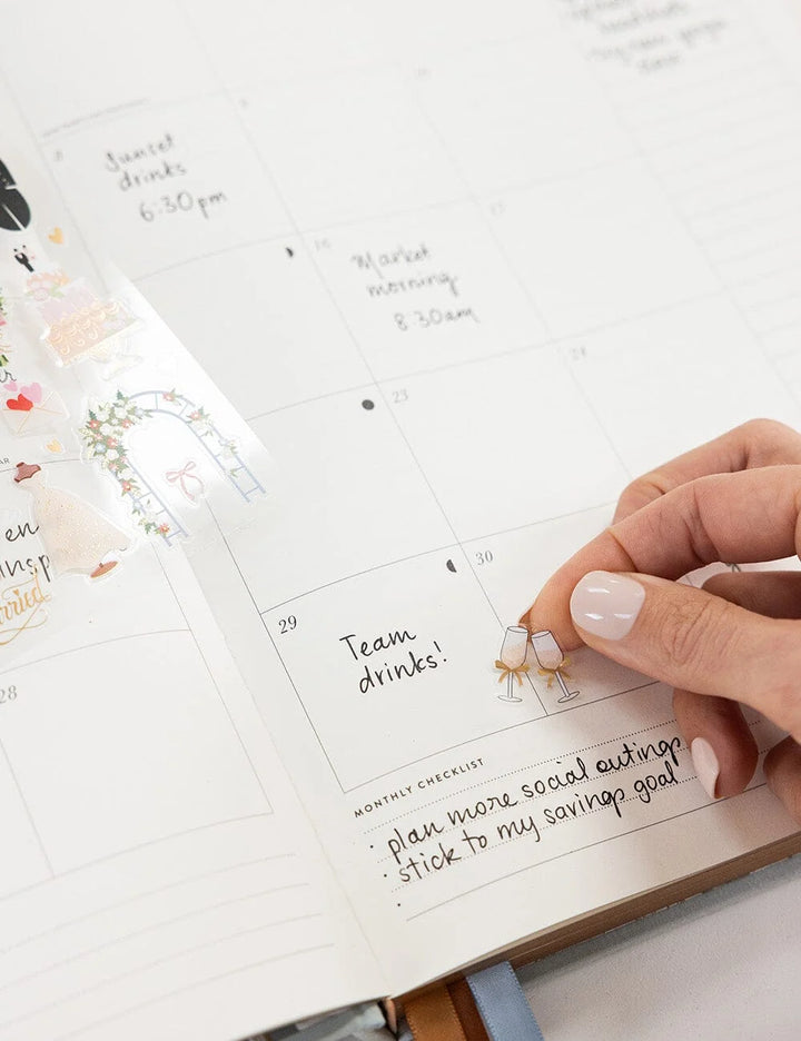 Bespoke Belvedere 2027 Desktop A4 Planner
