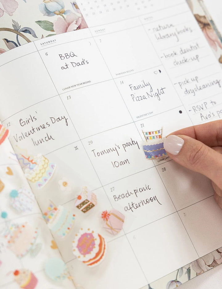 Bespoke 2027 Monthly Calendar Notebook