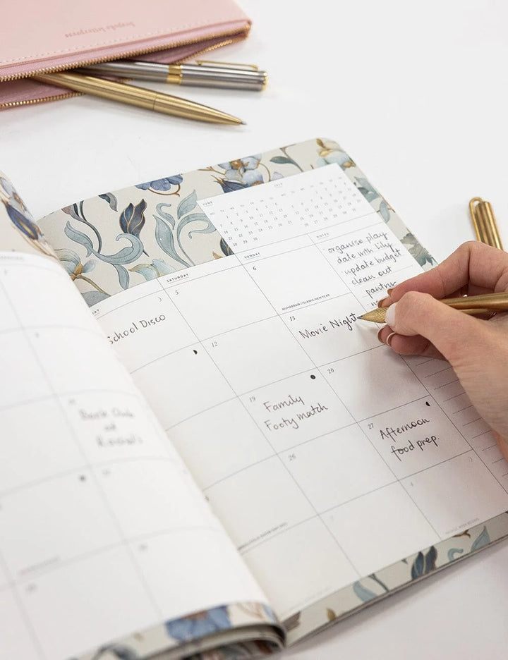 Bespoke 2027 Monthly Calendar Notebook