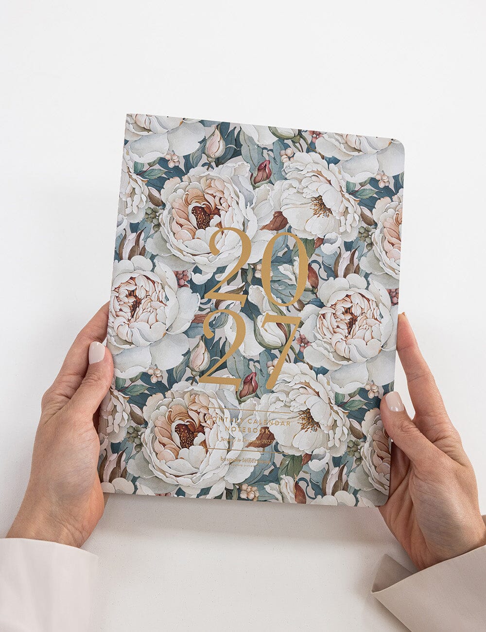 Bespoke 2027 Monthly Calendar Notebook
