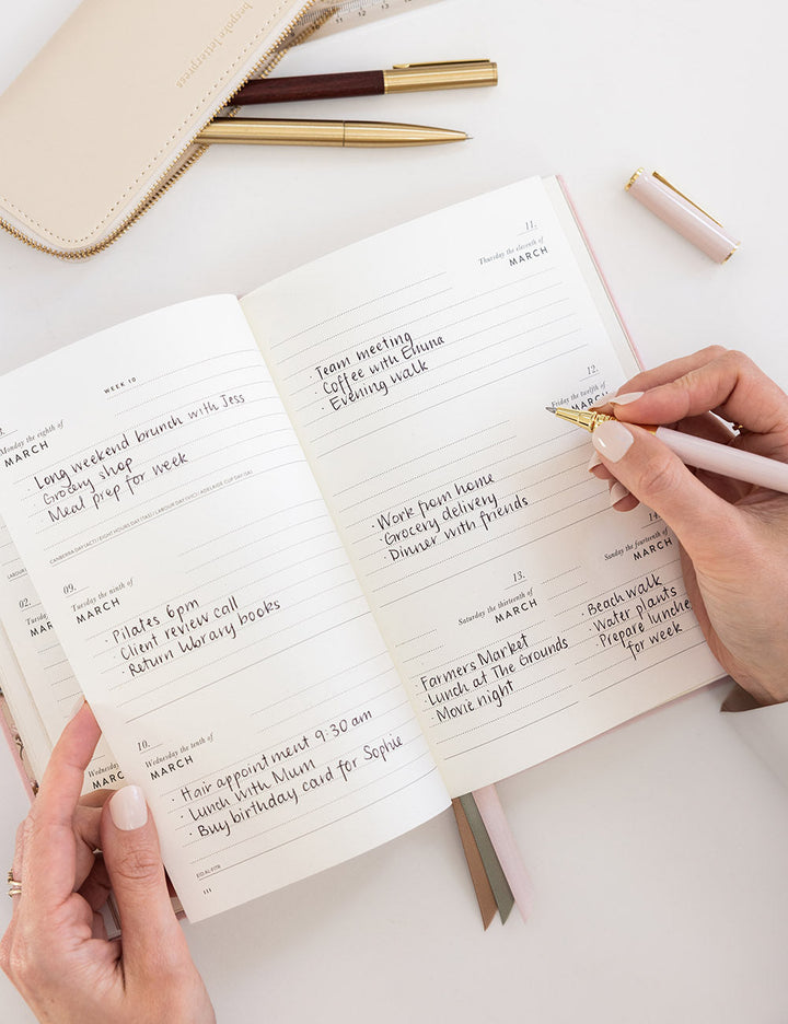 Bespoke Primrose Pink 2027 Petite Planner