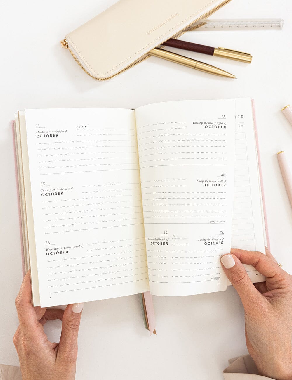 Bespoke Primrose Pink 2027 Petite Planner
