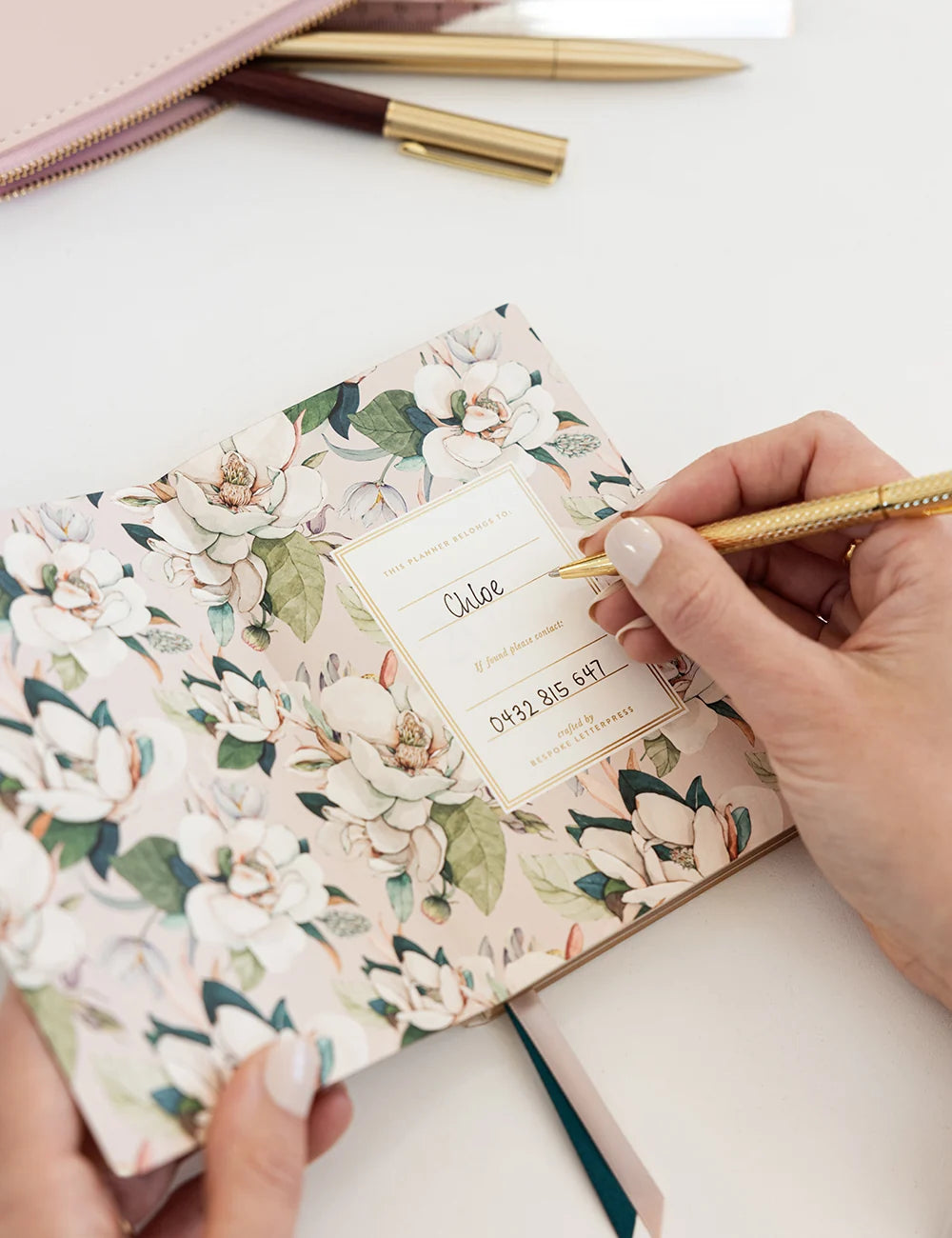 Bespoke Highgrove Magnolias 2027 Pocket Planner
