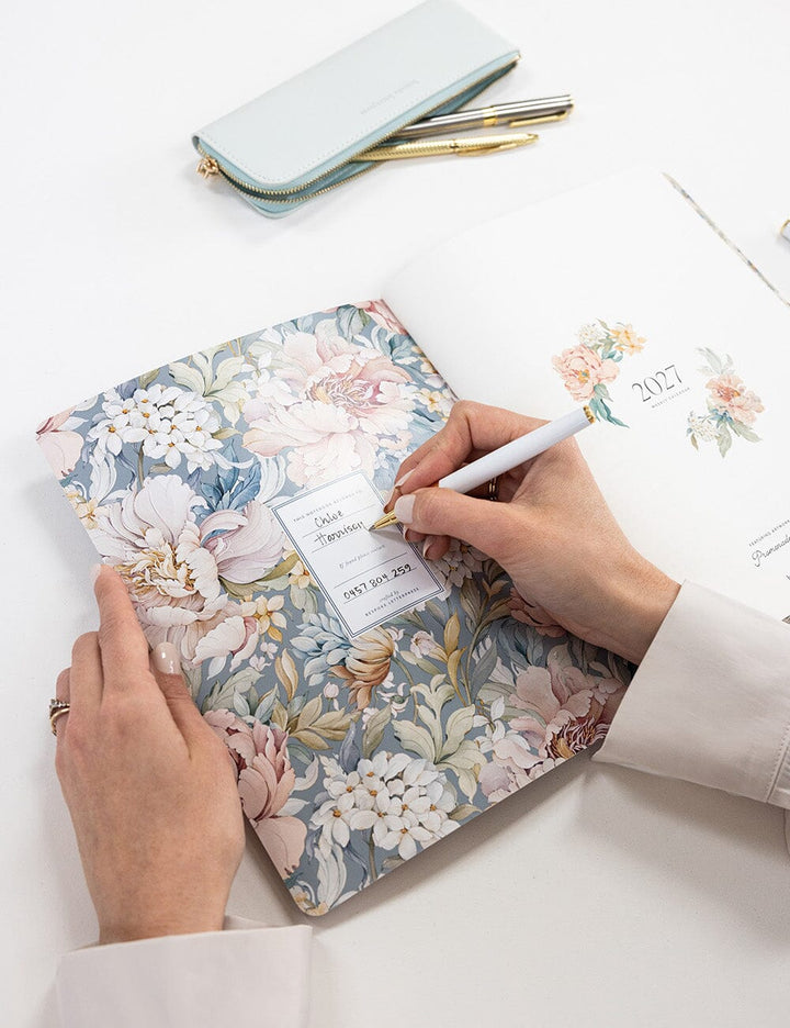 Bespoke 2027 Weekly Calendar Notebook