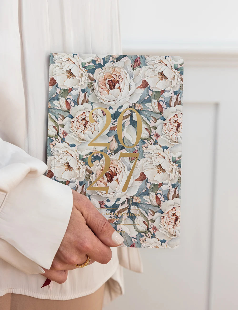 Bespoke Heritage Roses 2027 Weekly Planner Notebook