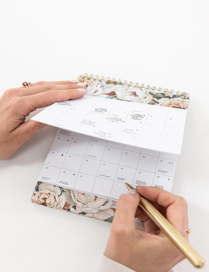 Bespoke 2027 Desk Calendar