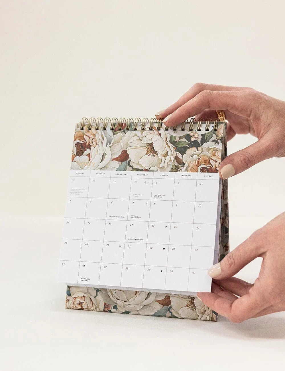 Bespoke 2027 Desk Calendar