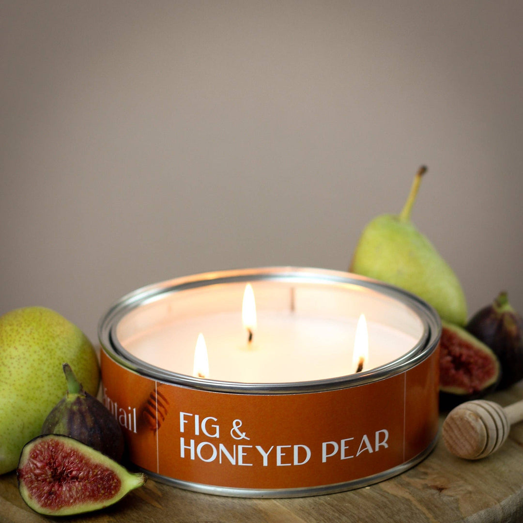 Fig &amp; Honeyed Pear Triple Wick Candle