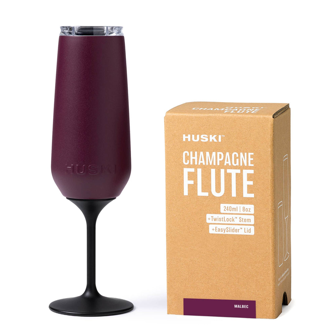 Huski Champagne Flute: Malbec
