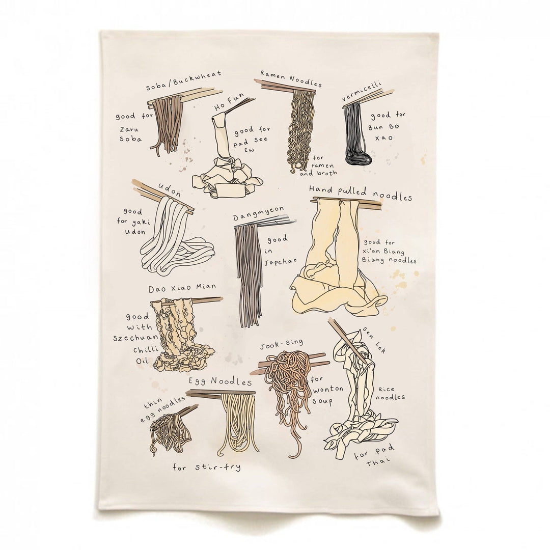 Noodles Tea Towel