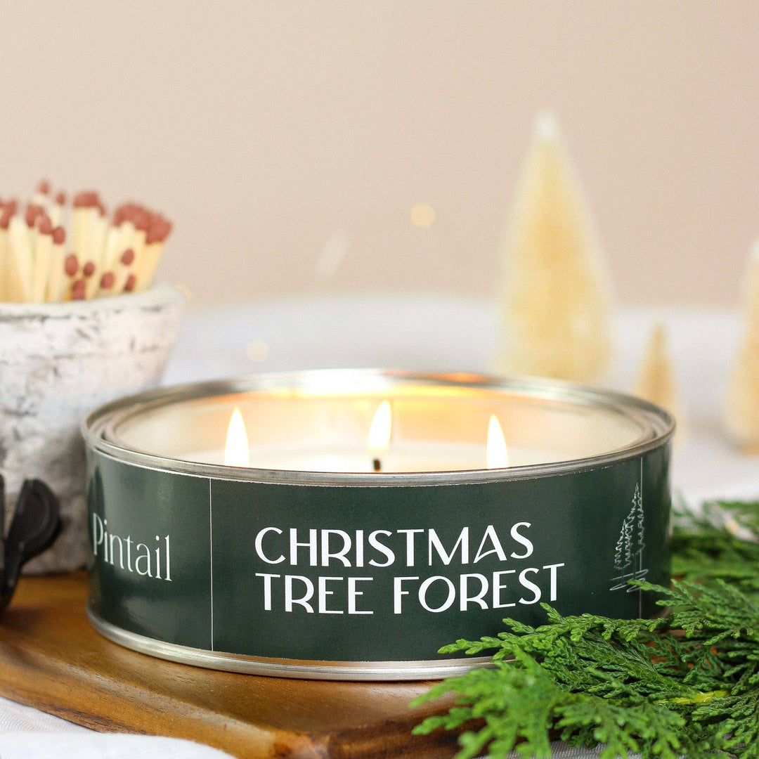 Pintail Christmas Tree Forest Triple Wick Candle