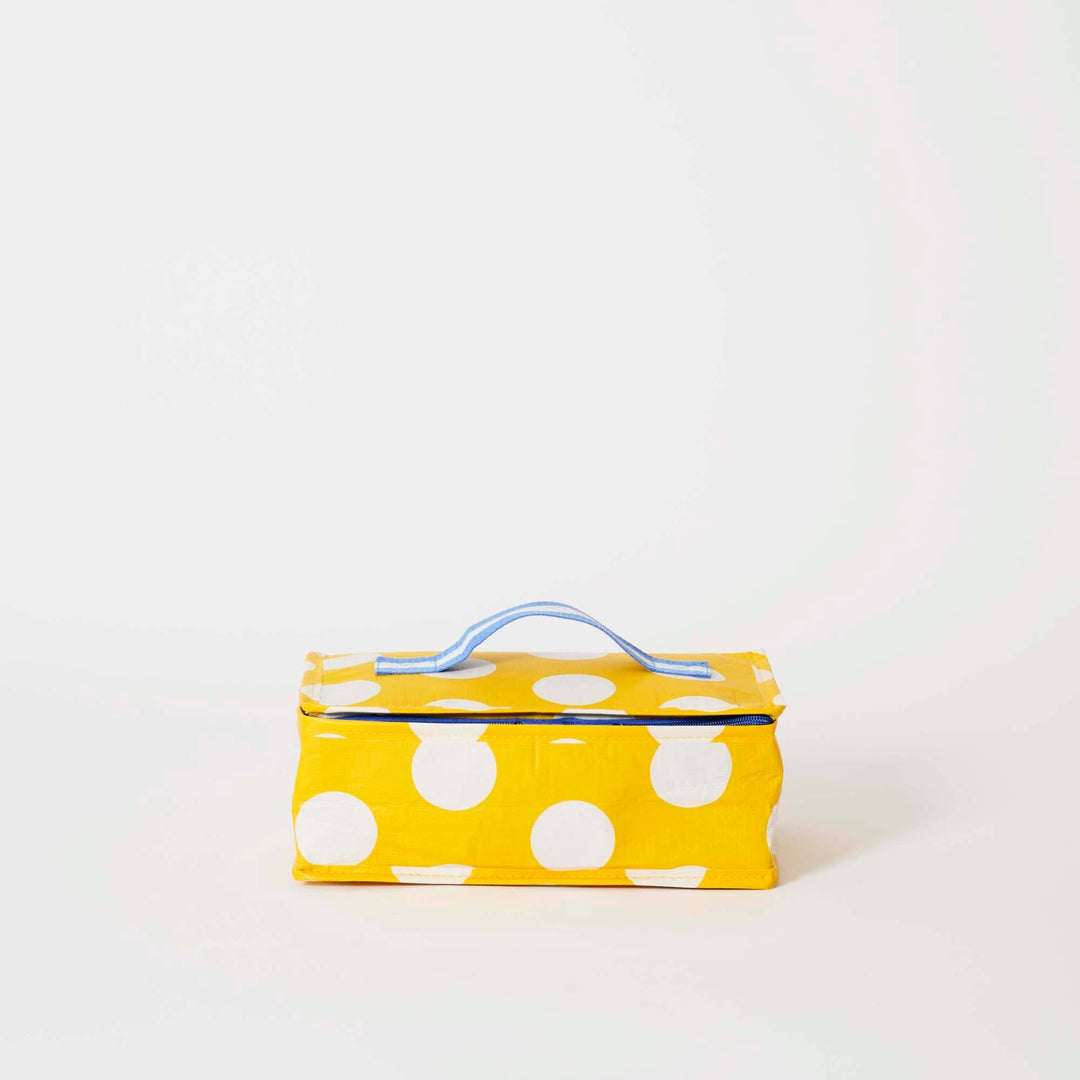 Takeaway Bag: Yellow Polka Dot