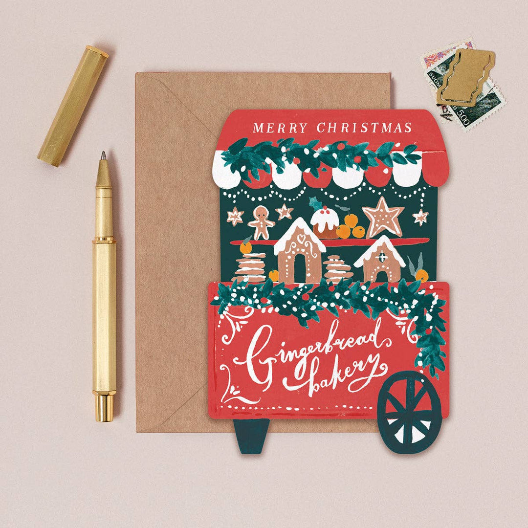 A Christmas-themed greeting card from &