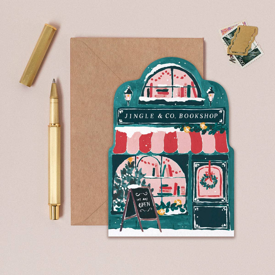 Bookstore Christmas Card