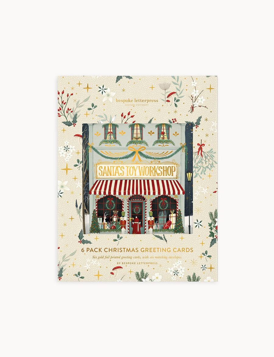 Box of Christmas card in various designs
