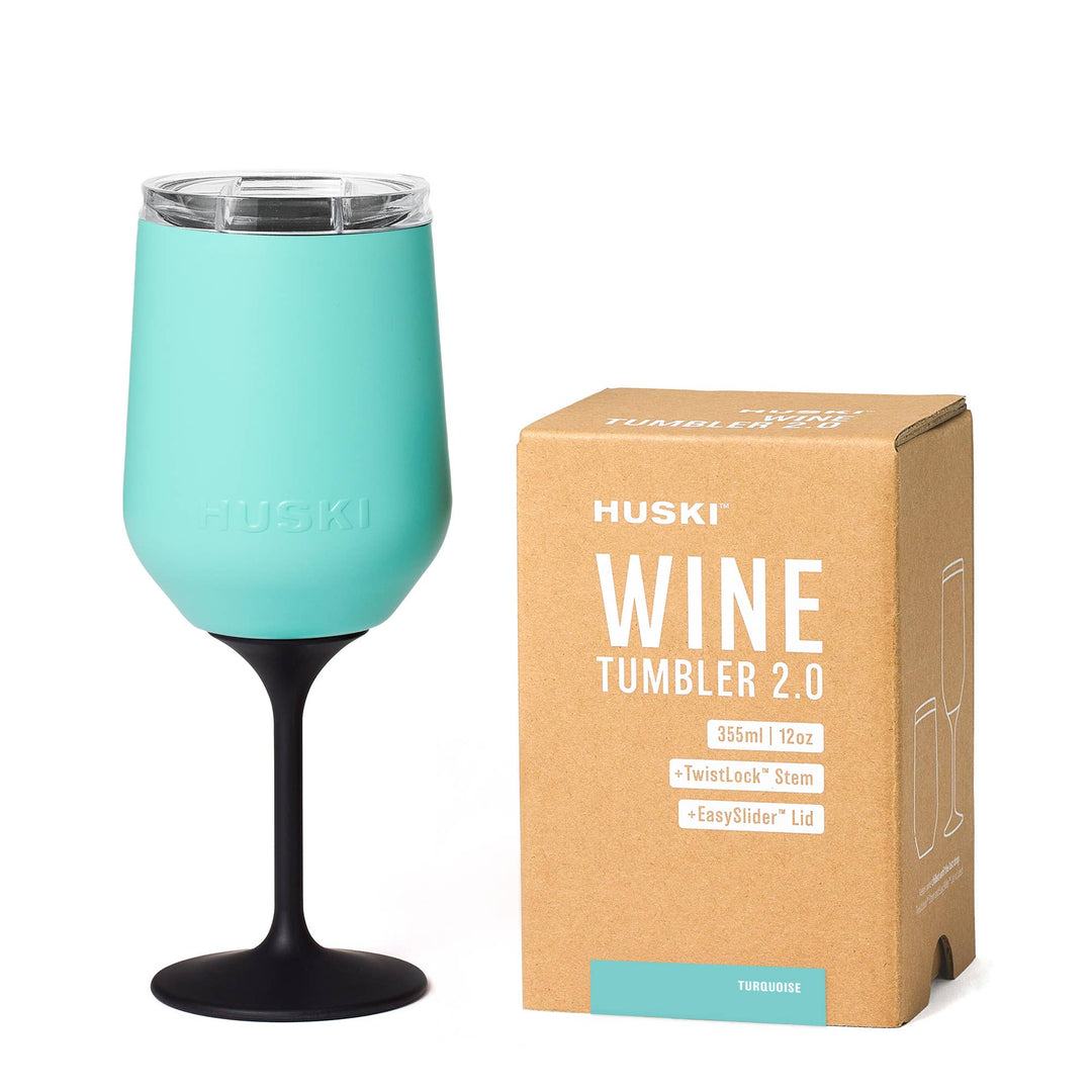 Huski Wine Tumbler 2.0: Turquoise