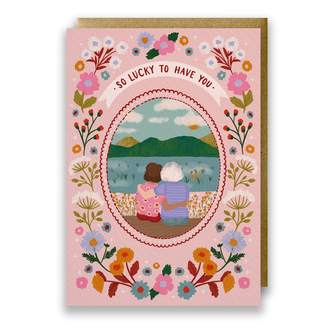 Greeting Card: Lucky to Have You